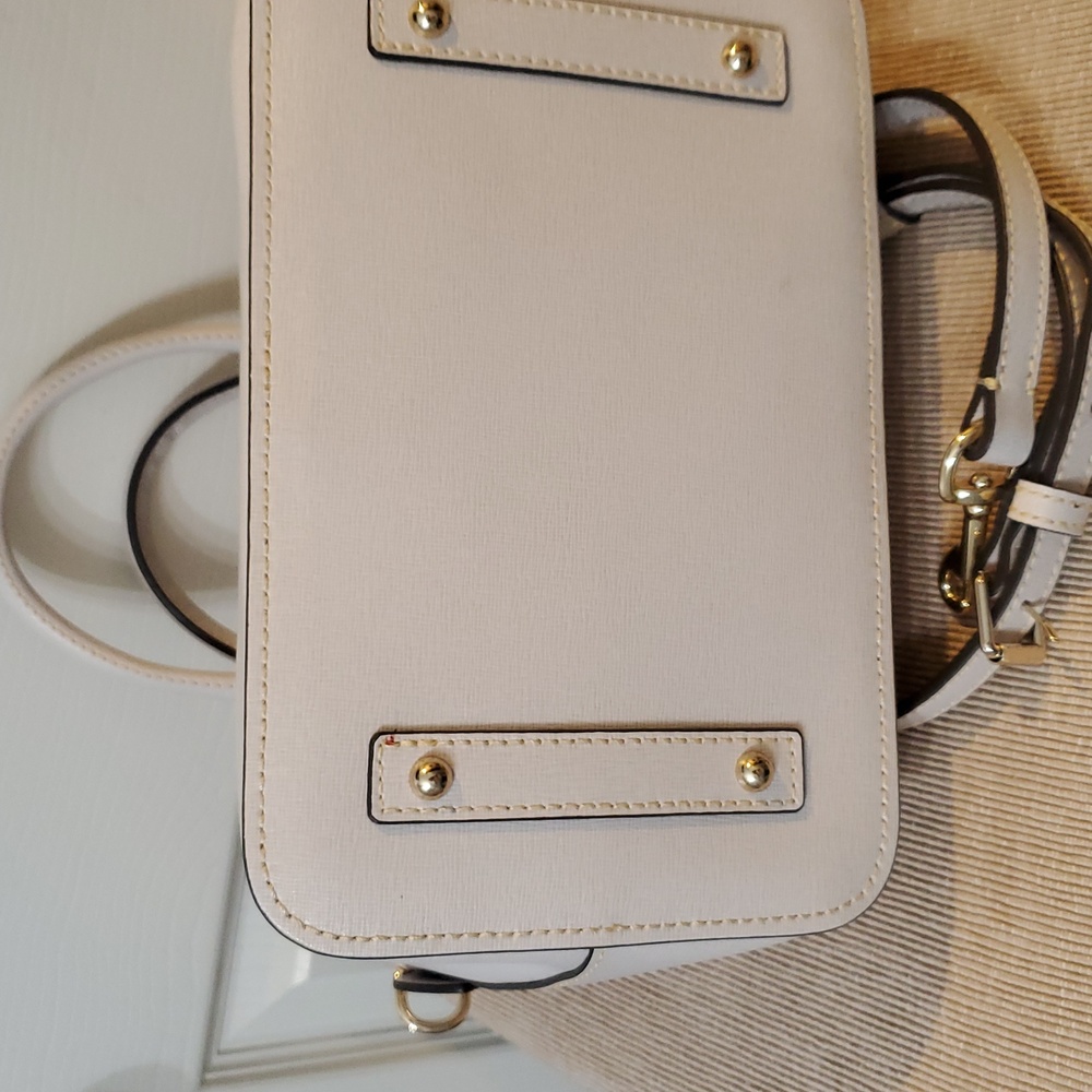 Dooney & Bourke Ecru Geena Satchel NWT - Picture 7 of 9